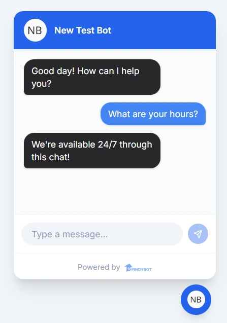 Webchat Widget